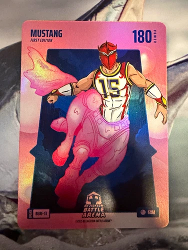 Bo Jackson Battle Arena Mustang Bubble Gum 180 Power