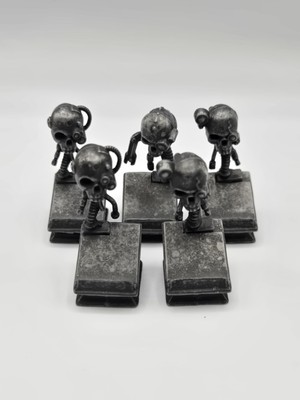Warhammer 40k Munitorum Dice Markers Counters Servo Skull Stand Munitorum x 5