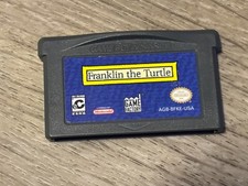 Franklin the Turtle Nintendo Game Boy Advance GBA Cleaned Tested Authentic