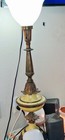 Vintage Style Table Lamp Beige/Brown, Corded Power, Wall Switch Control — photo 2