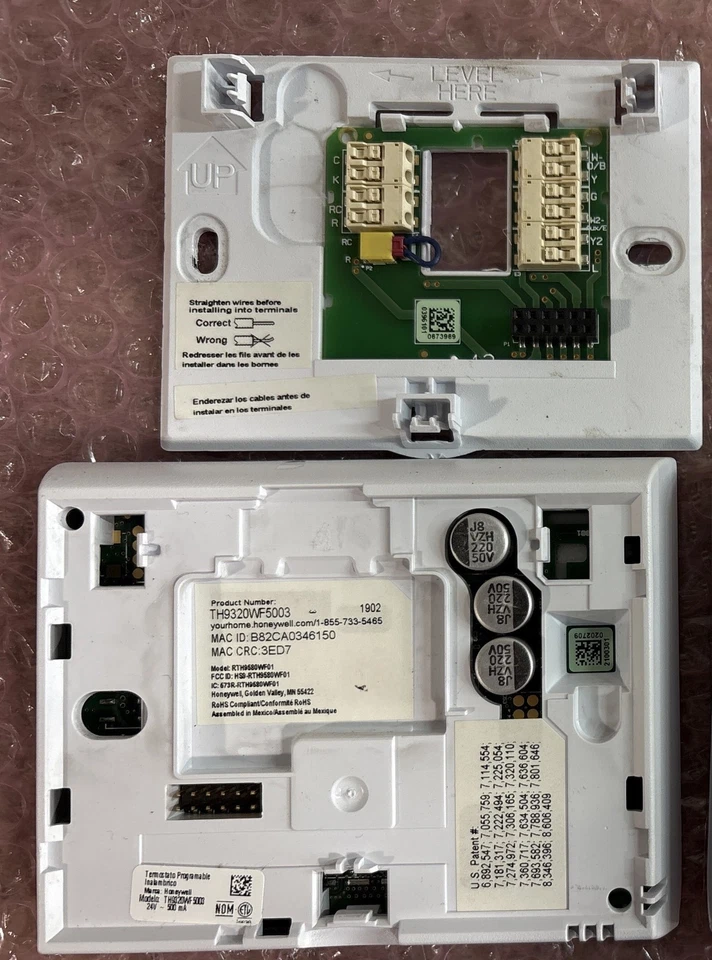 Honeywell TH9320WF5003 WiFi Color Touchscreen Thermostat - Requires C wire - Image 2 of 2