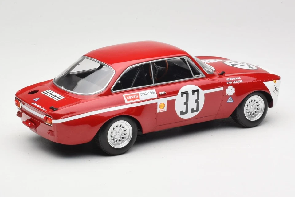 155721233 Alfa Romeo GTA 1300 Junior n33 T.Hezemans / G.van Lennep Winners Divis - Immagine 2 di 4