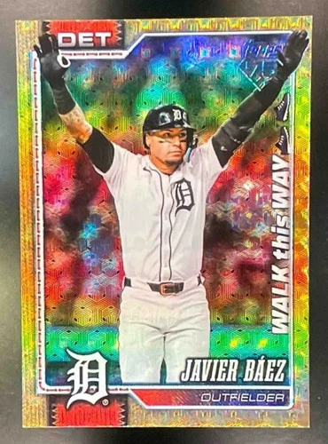 2026 Topps Javier Baez #144 Walk This Way FoilFractor 1/1 Detroit Tigers