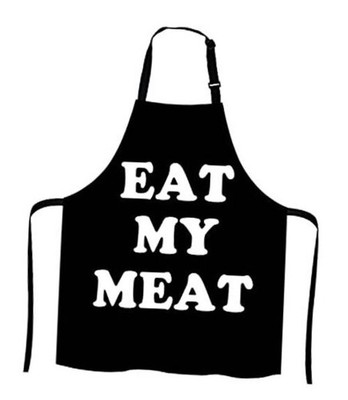 Funny Offensive BBQ Apron, Rude Cooking Apron for Fathers Day, Multi Lf268