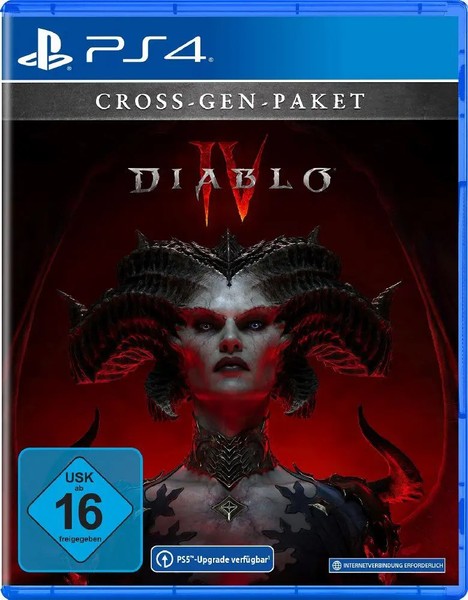 Diablo Iv (PS4), PS4, 1 Ps4-Blu-Ray-Disc | Blu-Ray Disc | Englisch (2023)-image