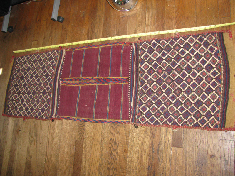 Antique  Wool ? Saddle Bag nice!
