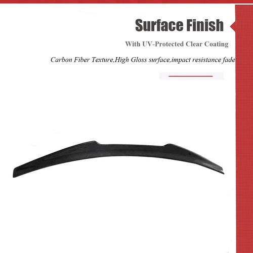 For Porsche Panamera 976 2017-2026 REAL CARBON Rear Trunk Spoiler Lid Boot Wing - Picture 9 of 9