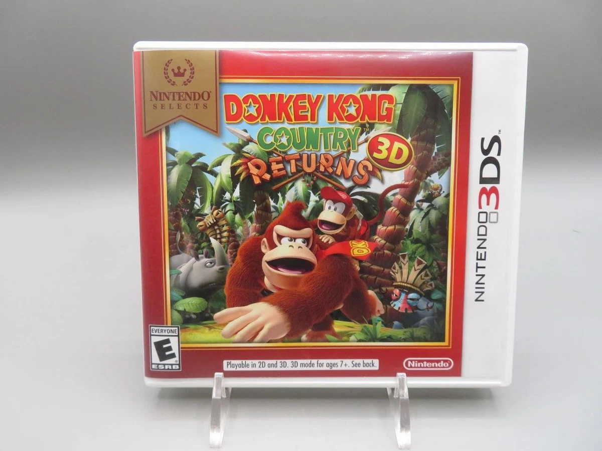 Donkey Kong Country Returns – Nintendo 3DS/2DS – Bon état