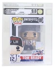 New England Patriots NFL Funko POP Vinyl Figure | SB LIII Tom Brady Graded AFA