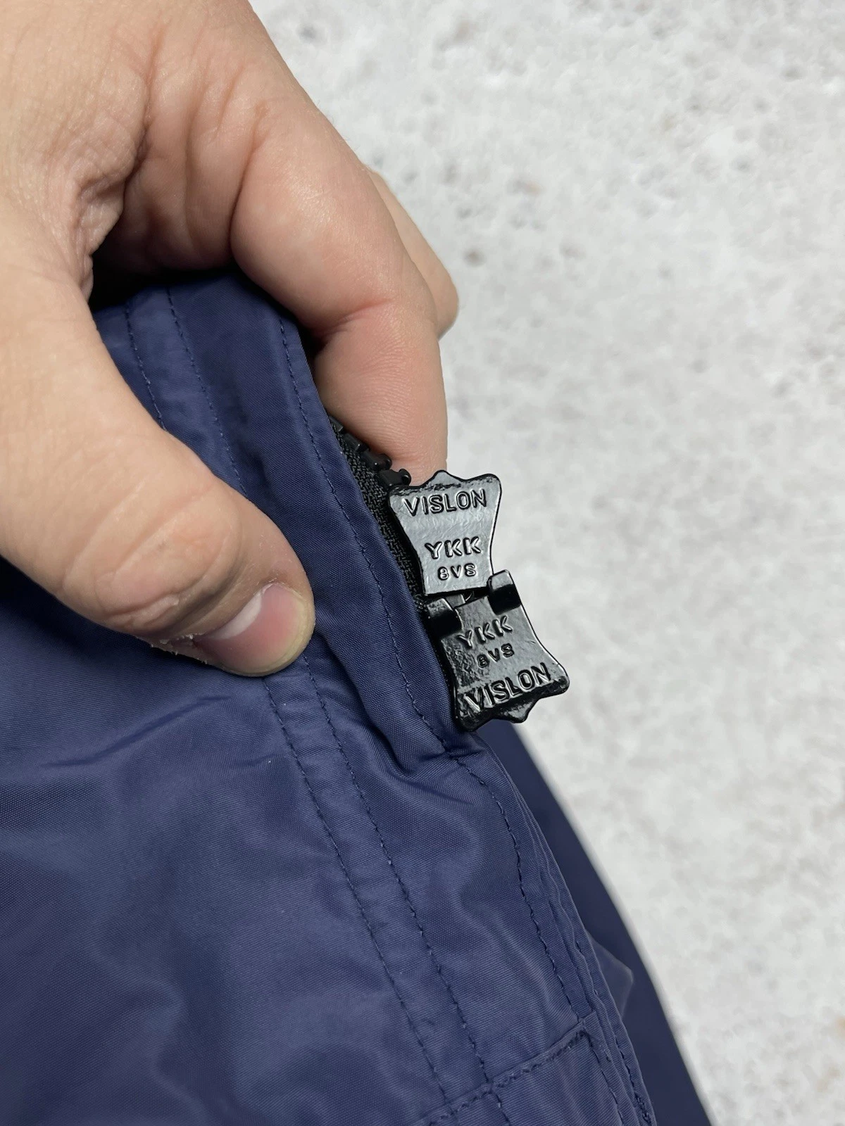 Vintage Stone Island 2012 Micro Reps Field Jacket Navy Blue Faded Color size XL - product detail image 16