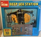 Vintage LJN Toys Mr. Action Deep Sea Station Set, For Gi Joe, Fighting Yank(B30)