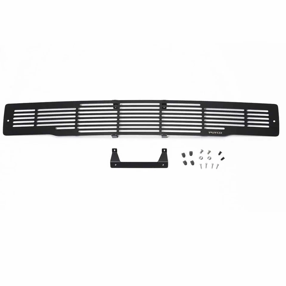 For Ford F-150 2015-2017 Putco 1-Pc Black Bar Punch CNC Machined Bumper Grille Foto 2 de 4