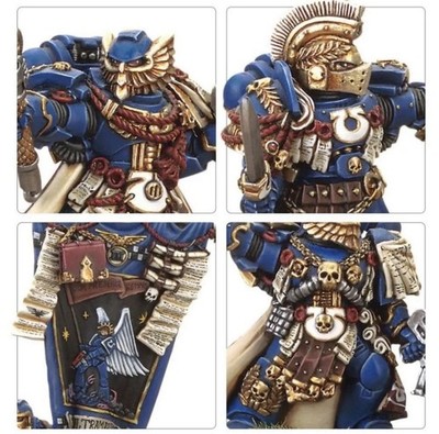 Warhammer 40k Space Marines Ultramarines Honour Guard Finecast 