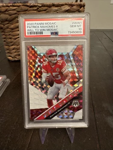 2020 Panini Mosaic - Will to Win Patrick Mahomes II #WW1 Mosaic