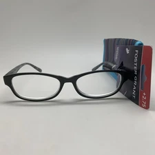 Foster Grant Brianna  BLU + 2.75 Women's Reading Glasses CRYSTAL VISION READERS