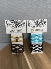 Lot 2 Hair Sectioning Combs Slide Stretch ZUMMA Combs