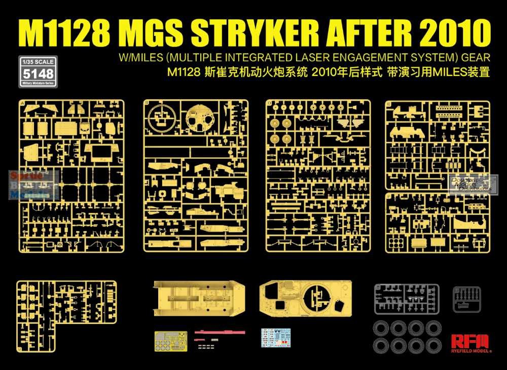 RFMRM5148 1:35 Rye Field Model M1128 MGS Stryker (After 2010)
