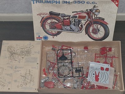 MODELLBAUSATZ VINTAGE ESCI 1/9 TRIUMPH 3H-350CC (Ref. 6004)  