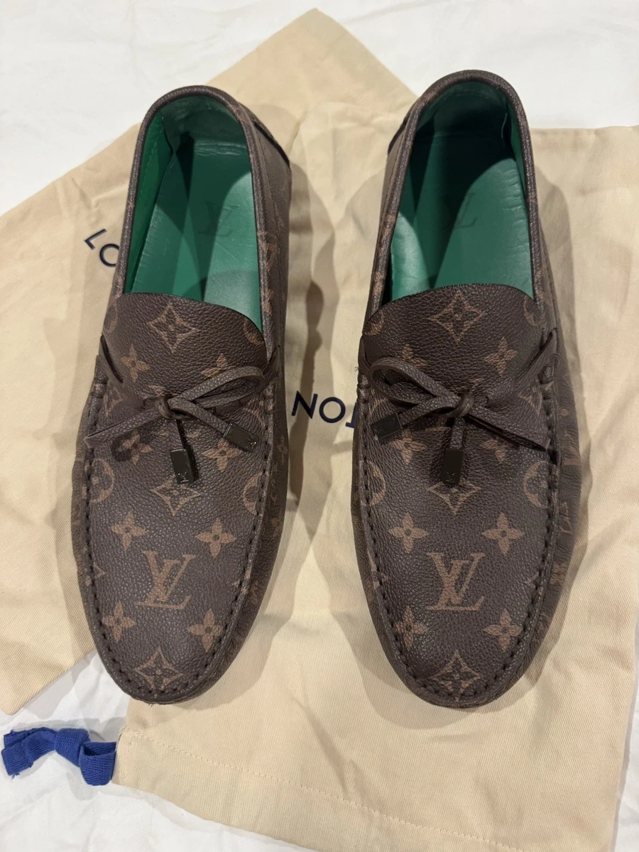 Louis Vuitton Moccasin Brown Casual Shoes for Men for sale - eBay
