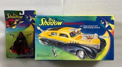 The Shadow Movie Thunder Cab Taxi & Lightning draw Shadow Vintage 1994 Kenner