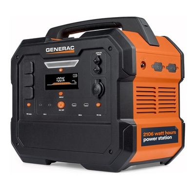 #ad Portable Power Station 2106Wh Lithium Battery Wireless Charging Generac Clean $2633.99