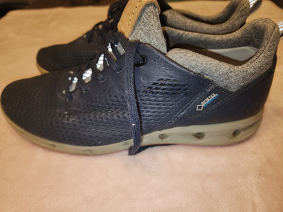 Ecco Golf Ladies Cool Pro Gore Tex Shoes Womens 6-6.5 Extra Width Blue