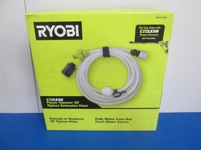 Ryobi EZCLEAN Power Cleaner 20' Siphon Hose RY3112EH
