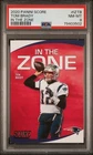 2020 Panini Score In The Zone Tom Brady In The Zone PSA 8 #IZTB