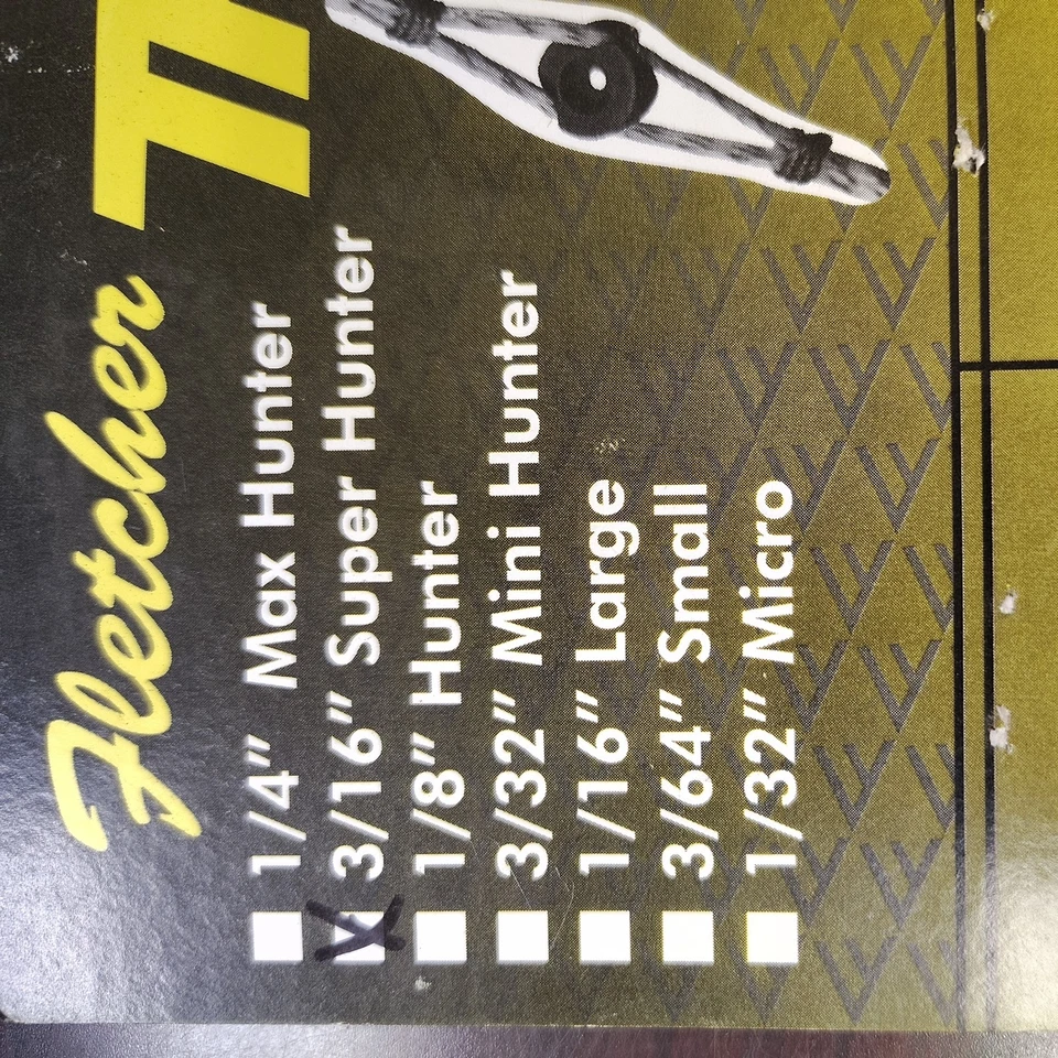 Fletcher Tru Peep 3/16 pulgadas Super Hunter ROJO Foto 2 de 2