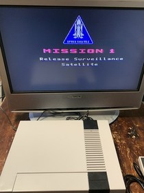 Space Shuttle Project Nintendo NES Original Video Game - CIB