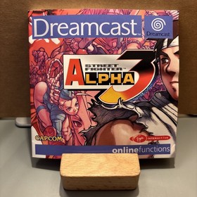 Street Fighter Alpha 3 | Tested | Sega Dreamcast | Case & Manual Included