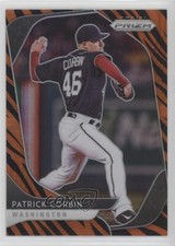 2020 Panini Prizm Tier II Tiger Stripes Prizm Patrick Corbin #187 c2a