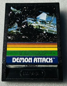 INTELLIVISION 2 IMAGIC GAME LOT,ATLANTIS BOX /CART & MANUAL & DEMON ATTACK  SAME