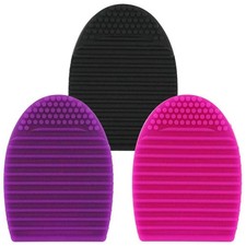 Brushegg Silcone Makeup Brush Cleaning Tool - 3 Pack