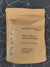 Imarais Beauty Reishi Chaga Snow Mushroom Haircare Blueberry Flavor Bb 7/31/26