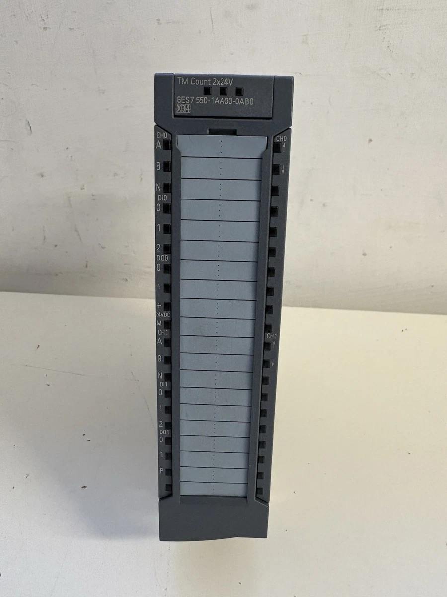 SIEMENS SIMATIC 6ES7550-1AA00-0AB0 TM Count 2x24V Interface