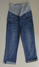 Caprihose, Umstandshose, Schwangerschaftshose, Schwangerschaftsjeans, Gr. 34