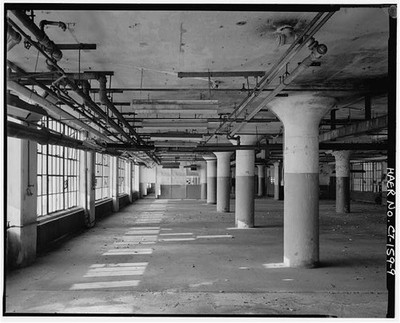 New Britain Connecticut Fafnir Bearing Plant 1995 Interior First Floor Bldg 28B