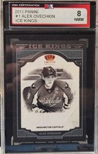 2011 Panini Crown Royale Alexander Ovechkin Ice Kings 🚨🚨🚨 KSA 8 Near Mint 