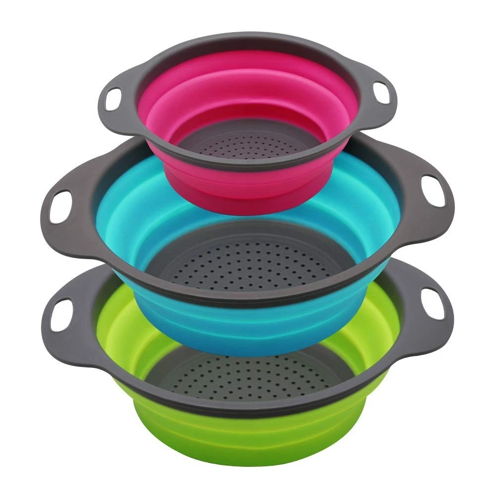 Collapsible Silicone Colander Set – 3-Piece Kitchen Strainers for Pasta &Veggies
Opens in a new wind