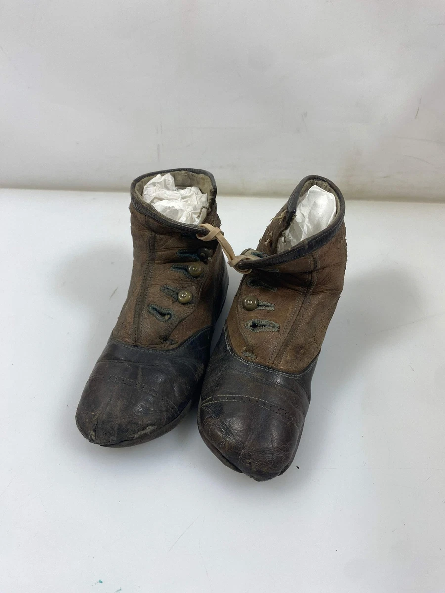Leather Vintage Shoes for Children 1920s Decade for sale | eBay