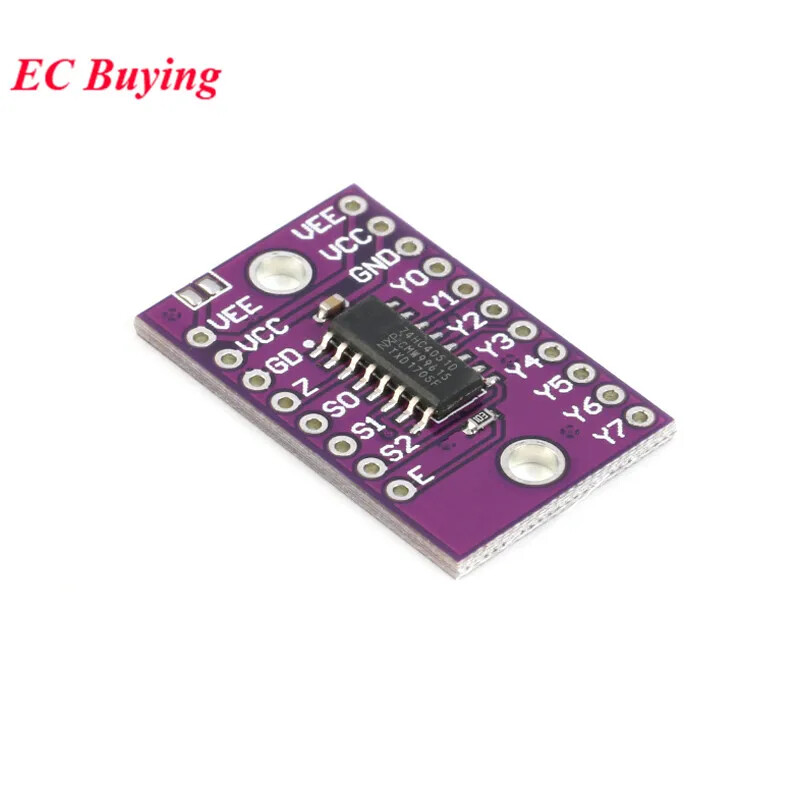 74HC4051 8-Channel Analog Multiplexer Module for Arduino CJMCU-4051