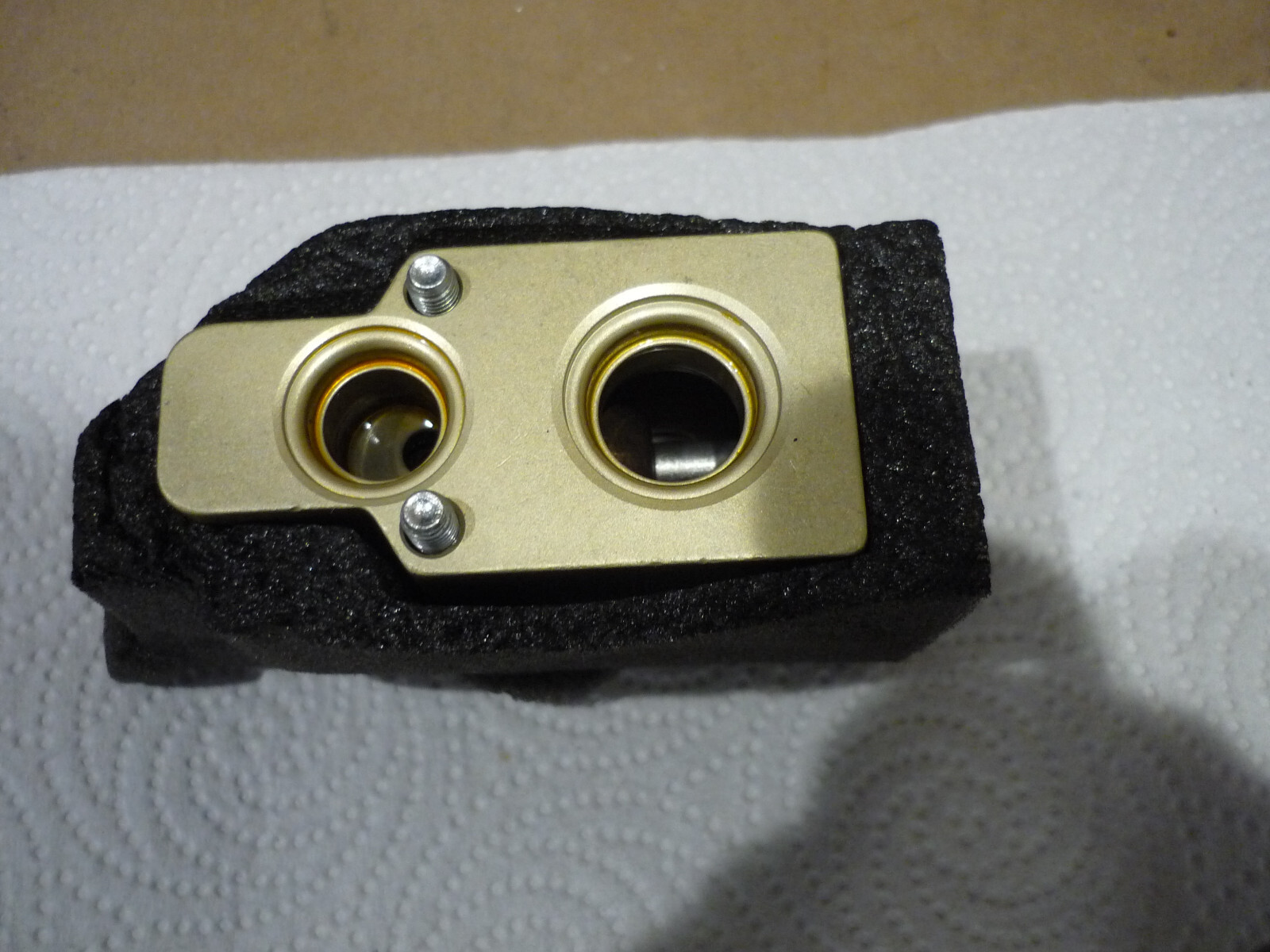 Ferrari 360,430,456,550,575-Expansion Valve With Flanges/ Evap Unit P/N 63960100