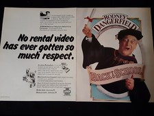 Back To School Rodney Dangerfield Rare Original Promo Poster Ad Framed