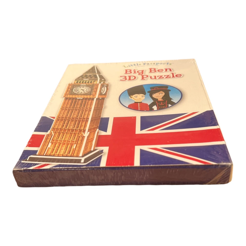 Little Passports 2013 Big Ben 3D Puzzle 13 Pieces London Clock Tower - Image 4 of 4