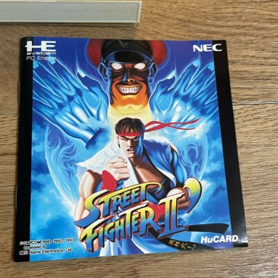 NEC PC Engine Street Fighter II 2 Dash champion edition PCE Japan
