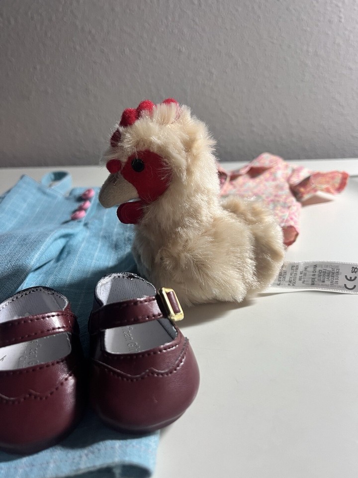 Retired AMERICAN GIRL DOLL KIT'S CHICKEN KEEPING OUTFIT Complete RARE HTF eBay