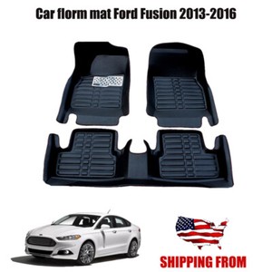 Fit For Ford Fusion 2013-2017 Car Floor Mats Front Rear Liner Auto Waterproof Fit For Ford Fusion 2013-2017 Car Floor Mats Front Rear Liner Auto Waterproof