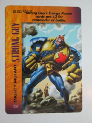 1995 MARVEL OVERPOWER POWERSURGE - SPECIAL CARD - VERY RARE - STRONG GUY (  DM )