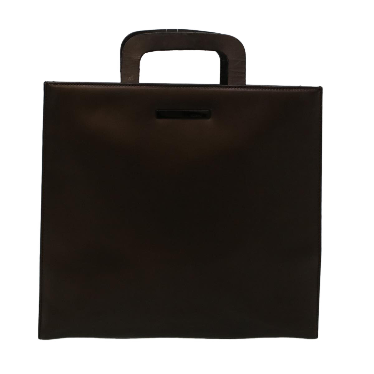 GUCCI Hand Bag Leather 2way Brown 001 2058 1853 6 Auth